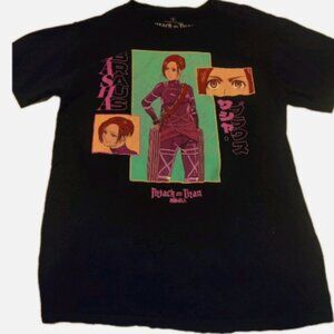 Attack On Titan Final Season Sasha Braus Black Shirt New Small See Pics!!
